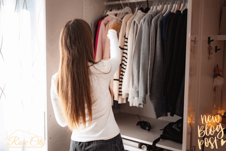 Clothing and Closet Organizing